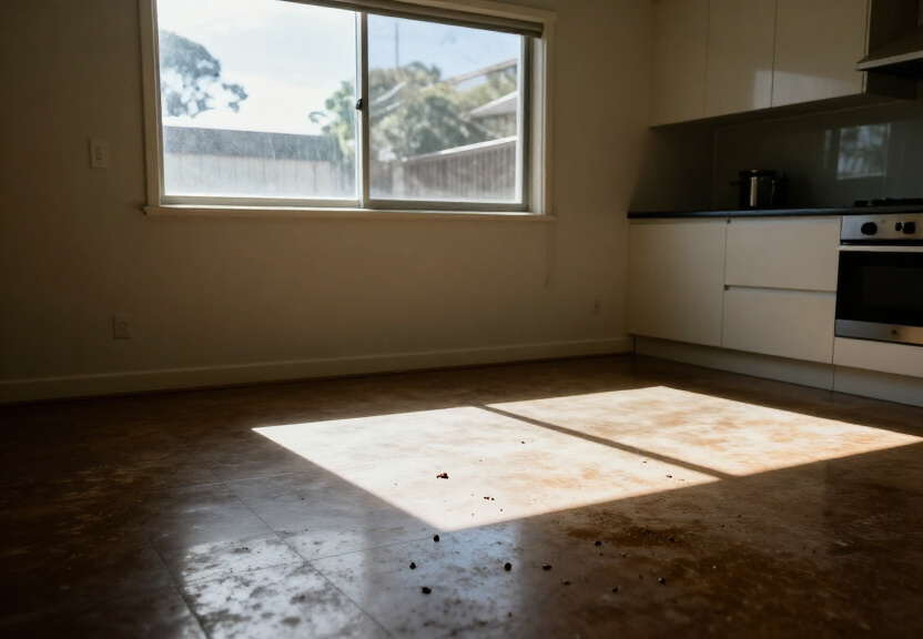 Cockroach infestation in a Chippendale café kitchen before treatment